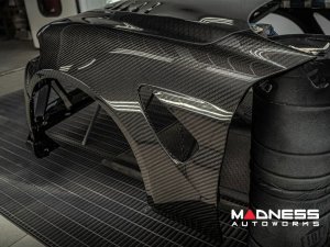 Alfa Romeo Giulia Quadrifoglio GTAm Conversion Kit by PariS'5 GaraGe - Complete Kit - Carbon Fiber